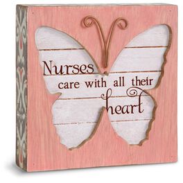Nurse Butterfly Plaque, Nurse Butterfly Plaque, , large