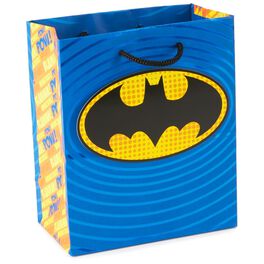 BATMAN™ Logo Pop Art Small Gift Bag, 6.5", BATMAN™ Logo Pop Art Small Gift Bag, 6.5", , large