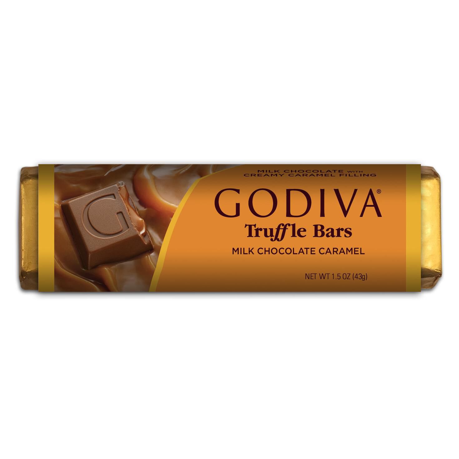 Godiva Milk Chocolate Caramel Bar Candy and Chocolate Hallmark