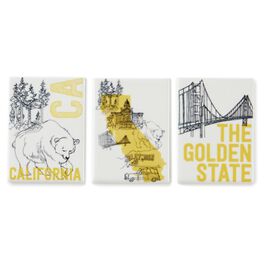 California Magnets, Ceramic Set of 3, California Magnets, Ceramic Set of 3, , large