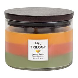 WoodWick® Trilogy 3-Wick Candle, Fall Jubilee, WoodWick® Trilogy 3-Wick Candle, Fall Jubilee, , large