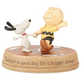 Peanuts® Happy Dance Figurine, Peanuts® Happy Dance Figurine, , large