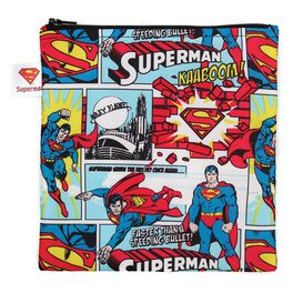 SUPERMAN™ Large Reusable Snack Bag by Bumkins, SUPERMAN™ Large Reusable Snack Bag by Bumkins, , large