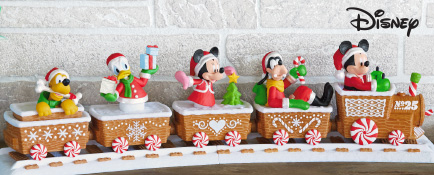 The Disney Christmas Express features all your favorite Disney characters. The Disney Christmas Express features all your favorite Disney characters.