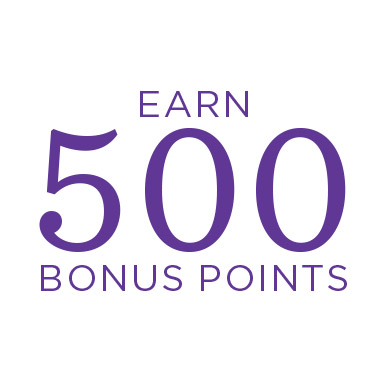 Earn 500 Bonus Points