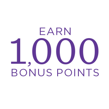 Earn 1,000 Crown Rewards Bonus Points