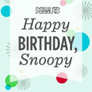 offerDetail-134-snoopys-birthday Happy Birthday, Snoopy