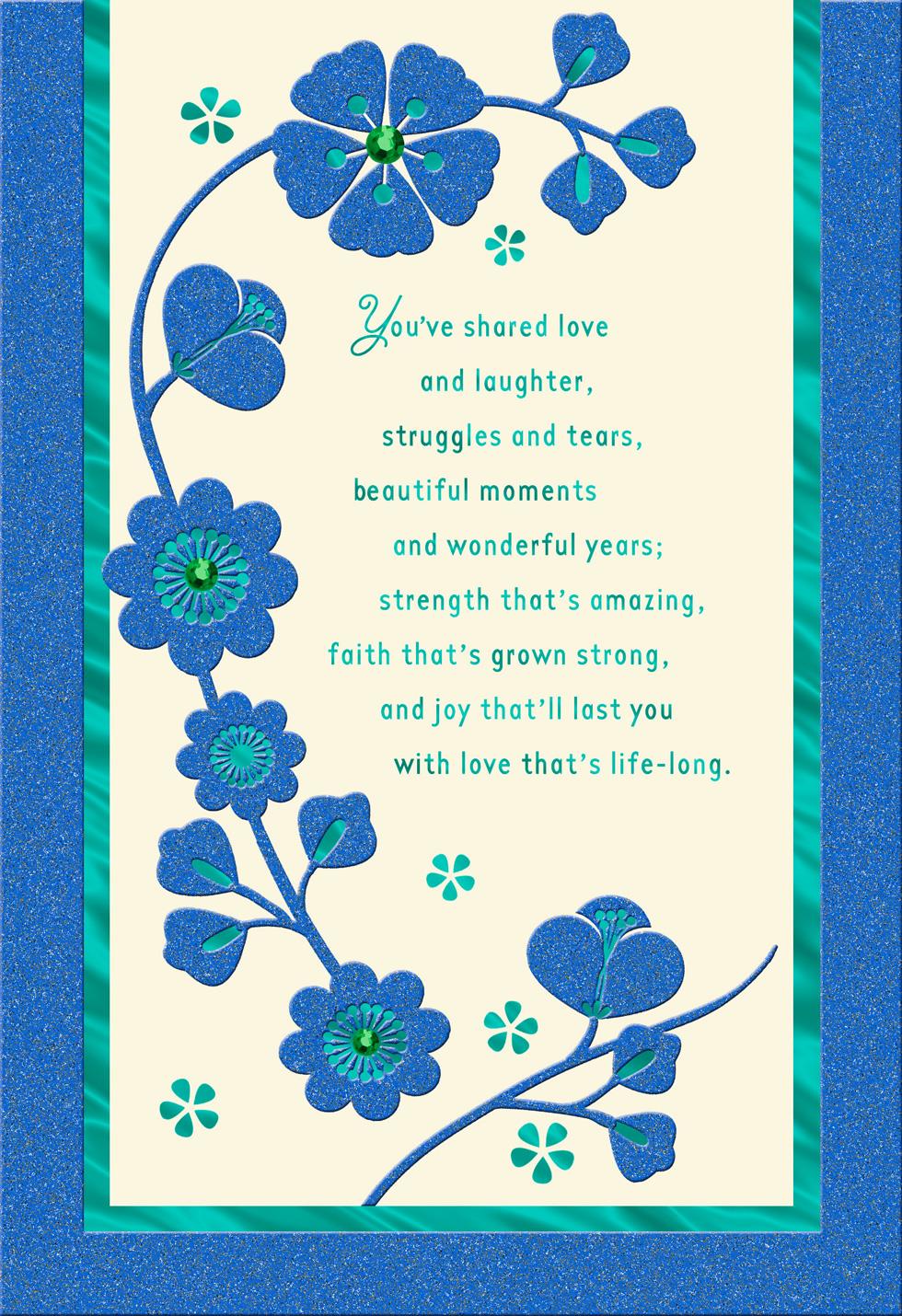 beautiful moments anniversary card greeting cards hallmark