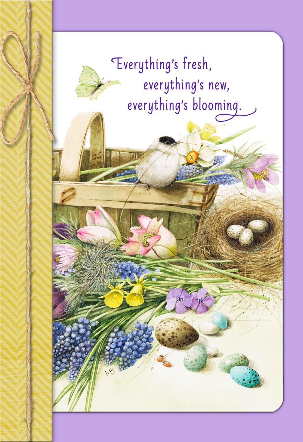 marjolein bastin everything good easter card greeting baptism thank you photo cards