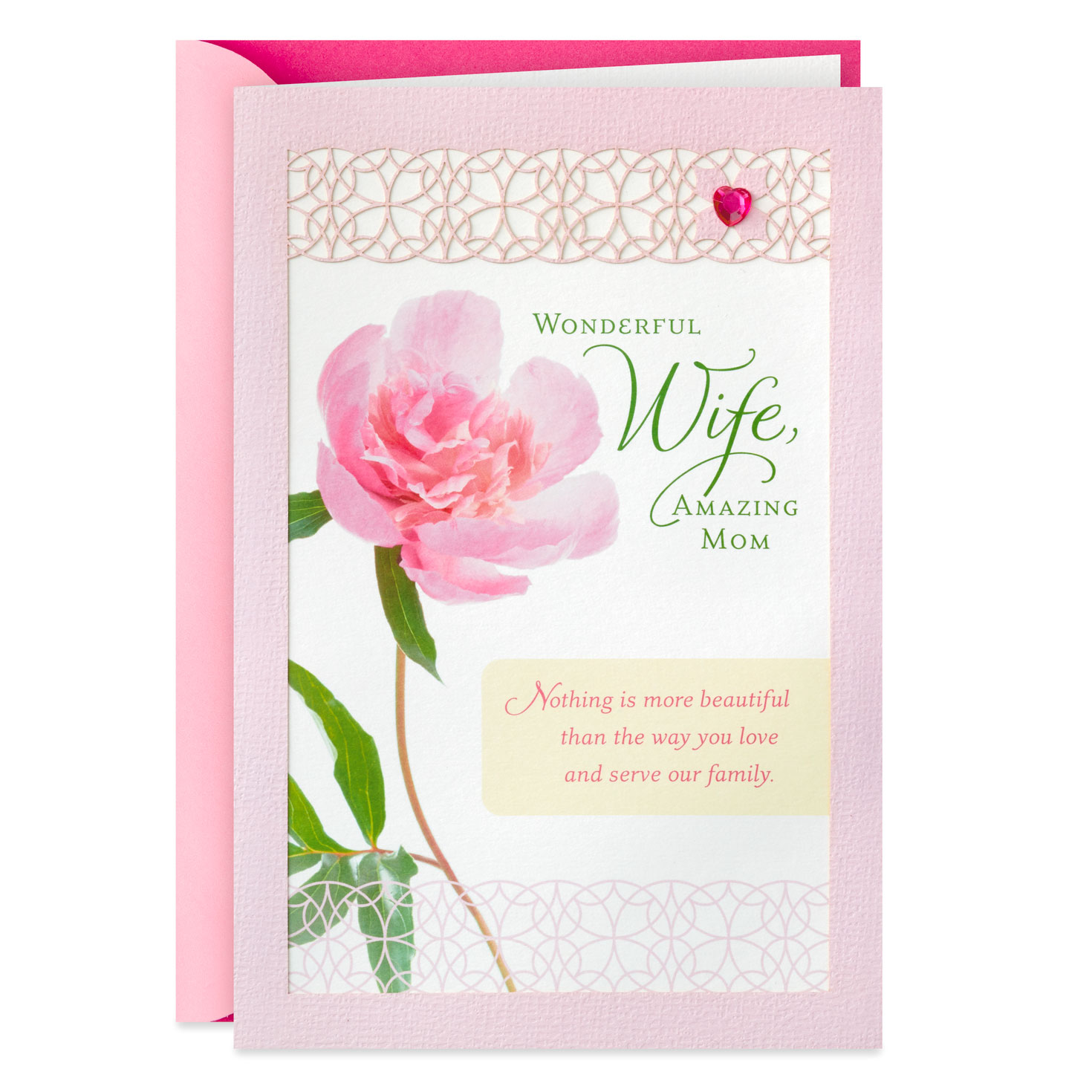 Love and Appreciate You Religious Mother's Day Card for Wife - Greeting ...