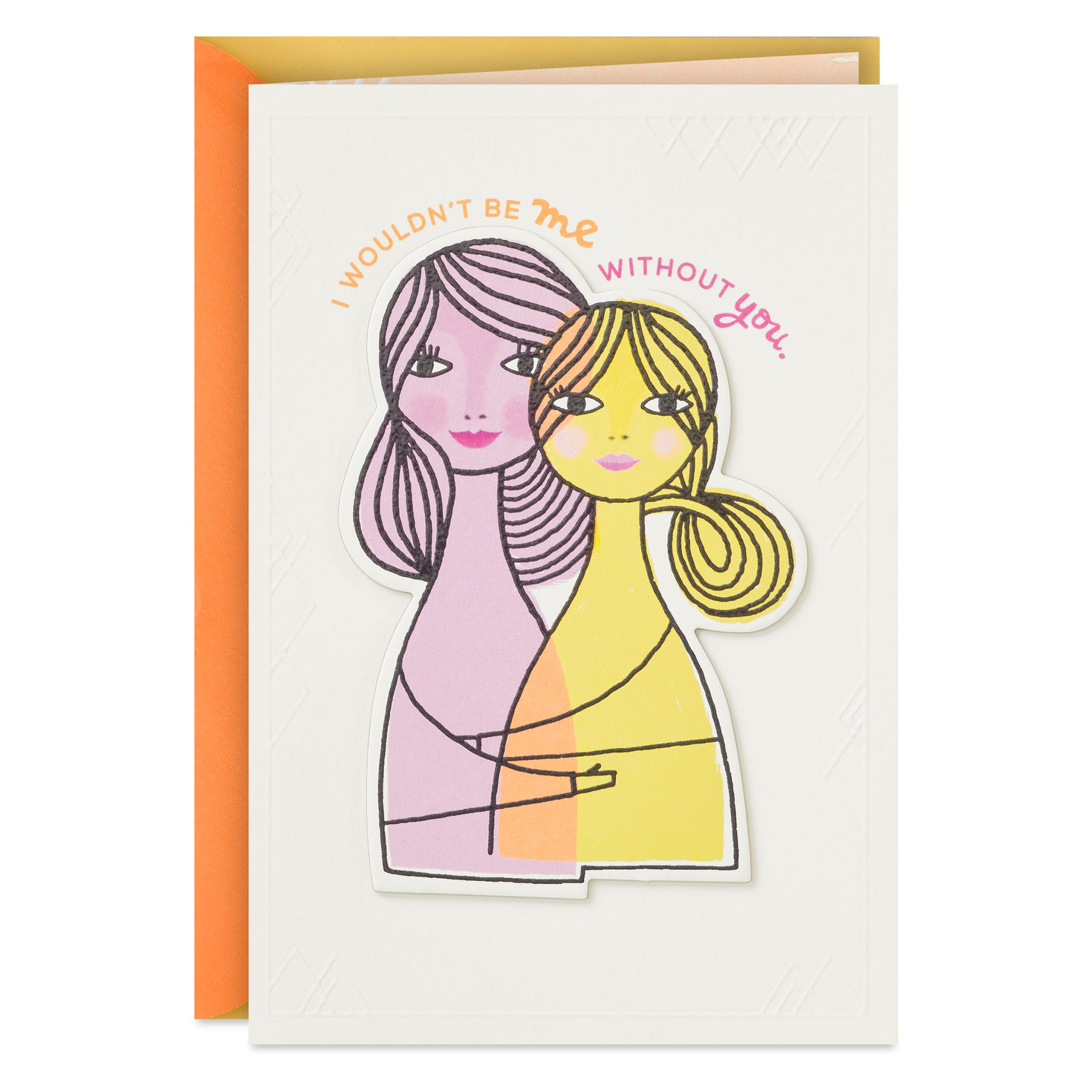 i am a reflection of your love birthday card for her