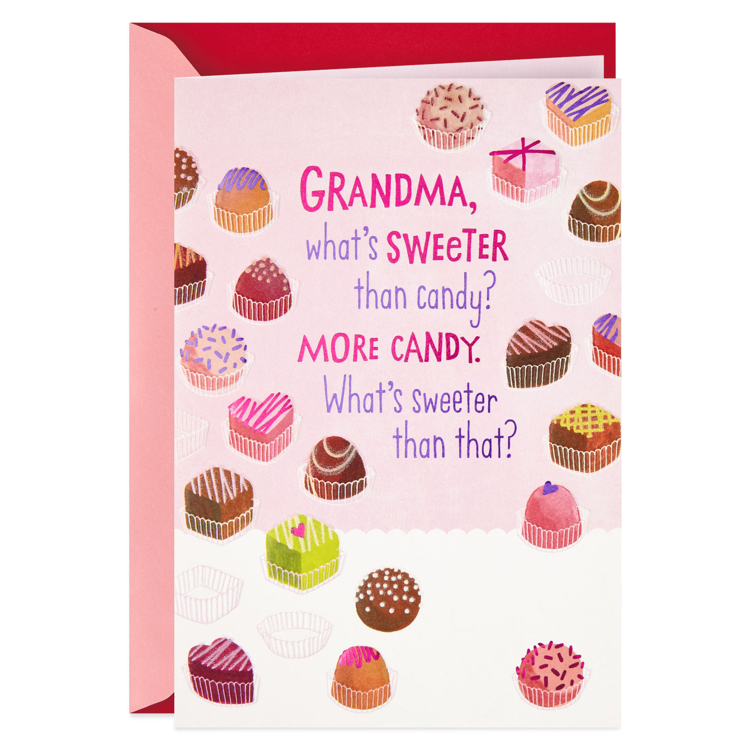sweeter than candy valentines day card for grandma valentines card for grandma