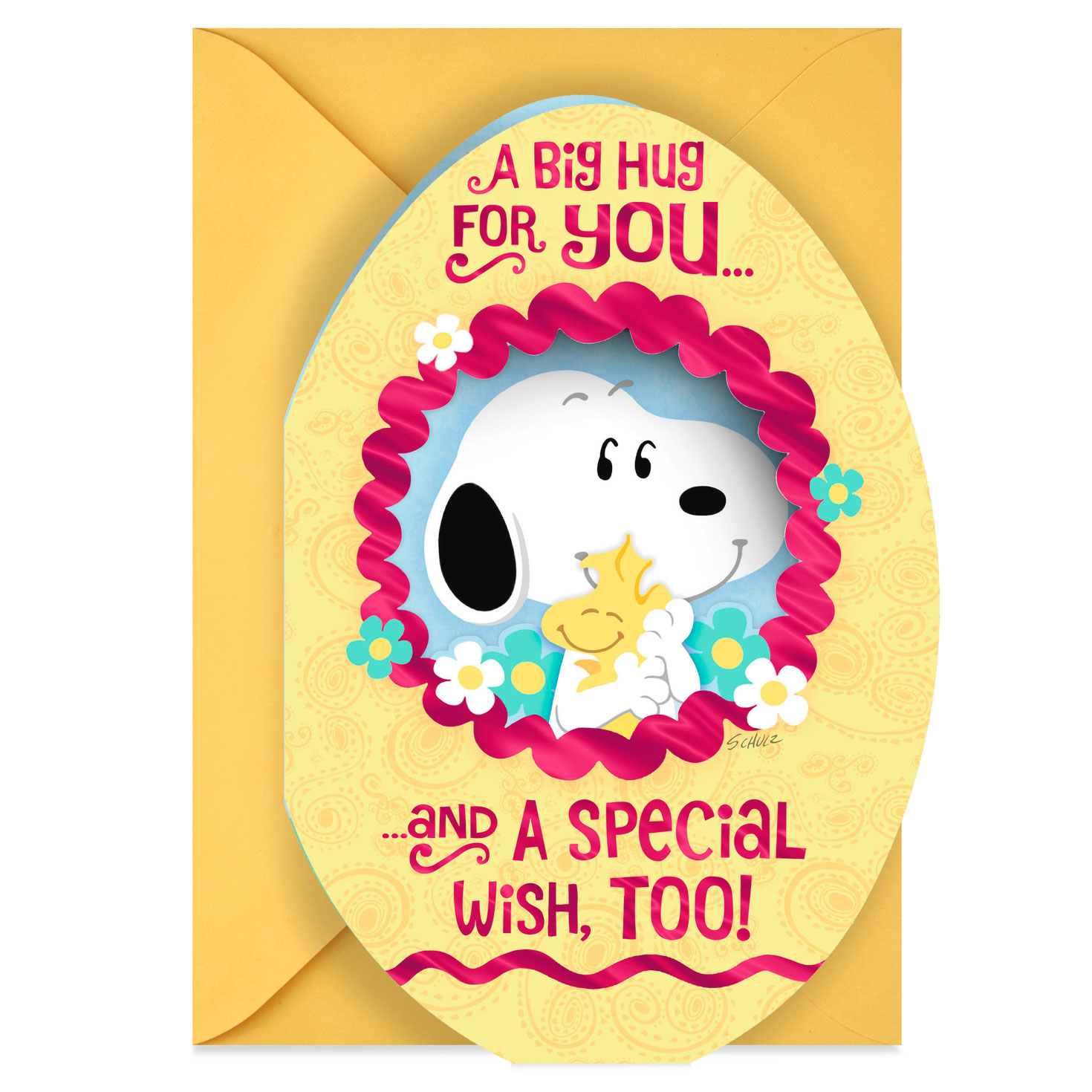 SNOOPY & WOODSTOCK EASTER Medium SIZE GIFT BAG by HALLMARK NEW 