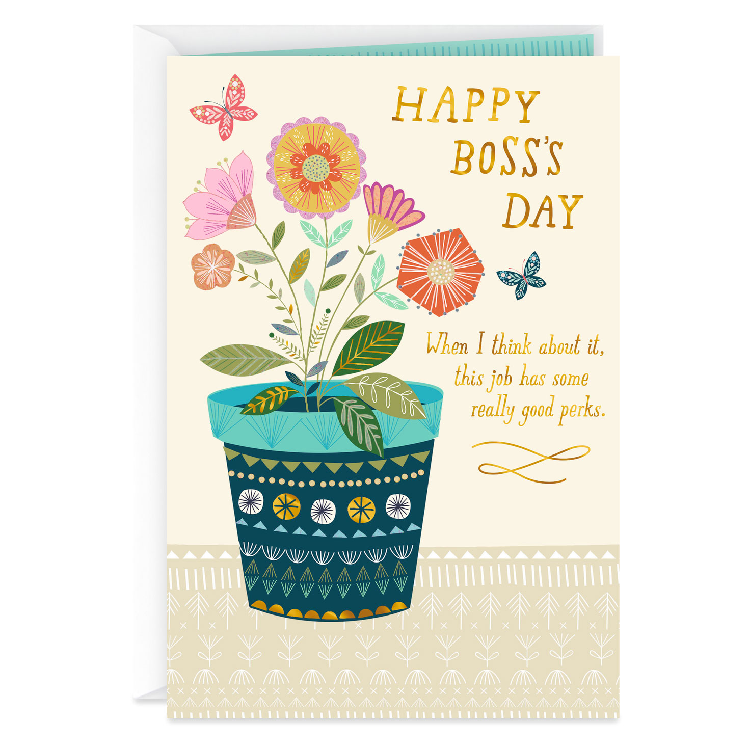 Happy Boss Day Card You're A Really Nice Boss Boss's Day Card - Greeting Cards - Hallmark