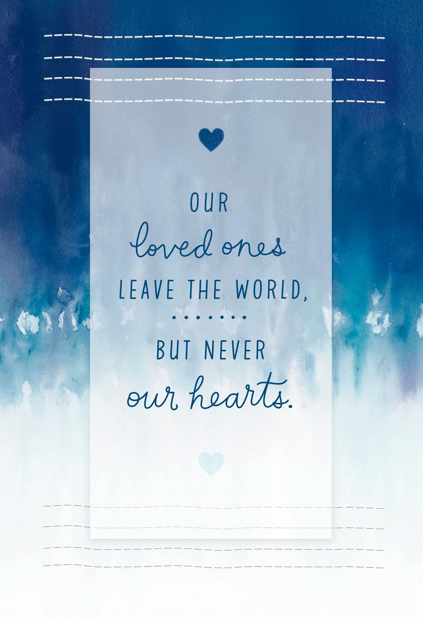 still in our hearts sympathy card greeting cards hallmark printable condolence cards