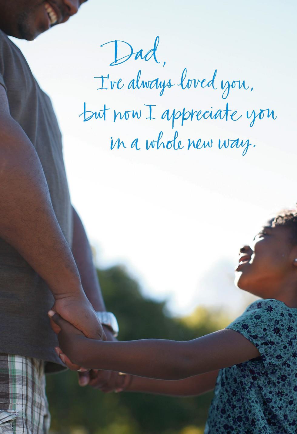 fathers day card from daughter