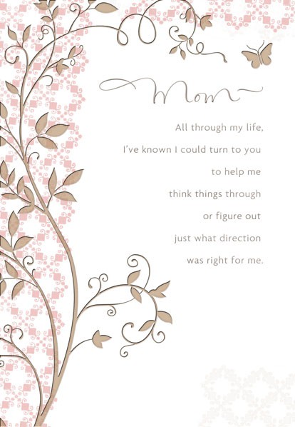 Because of You Mom Birthday Card - Greeting Cards - Hallmark Because of You Mom Birthday Card - Greeting Cards - Hallmark
