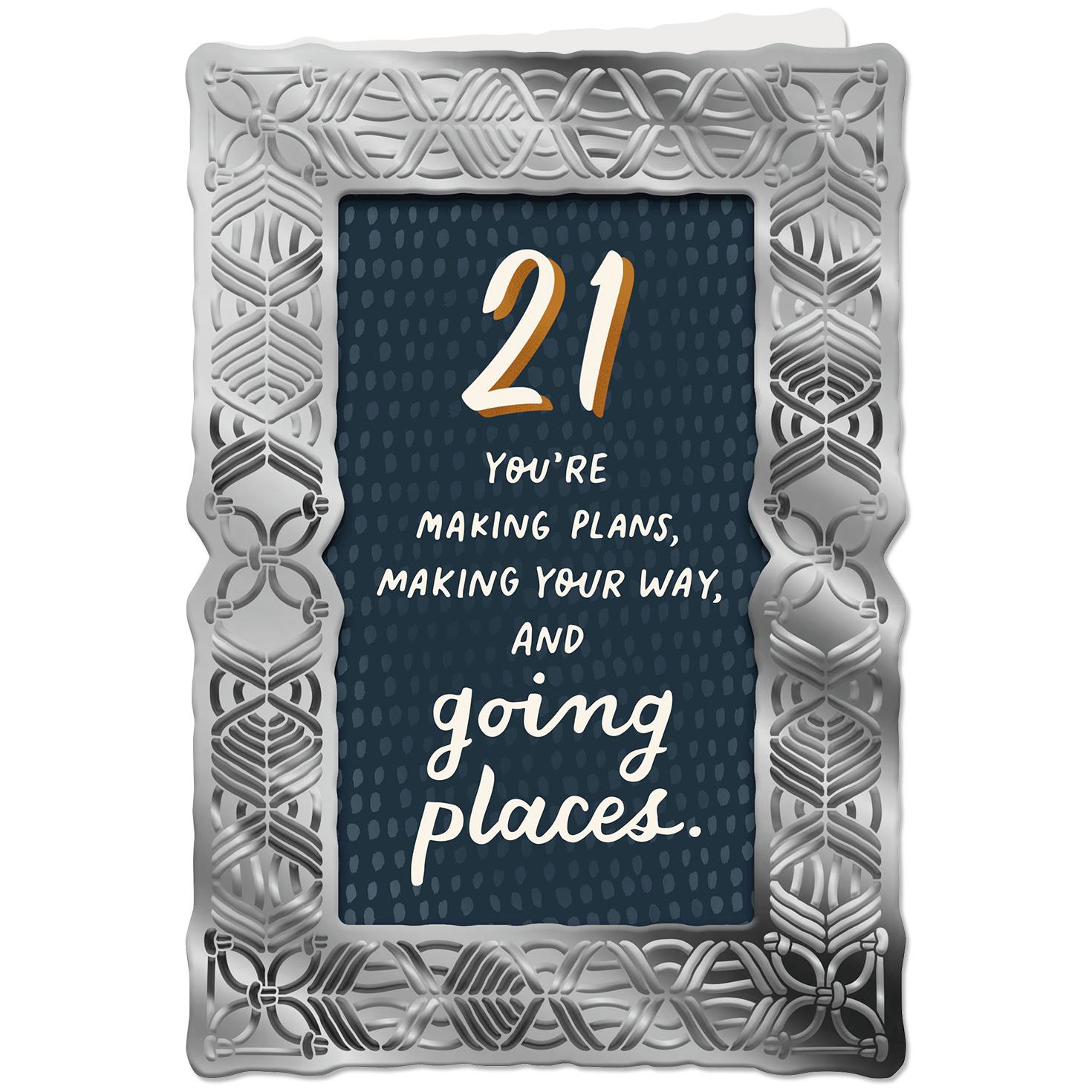 you are going places
