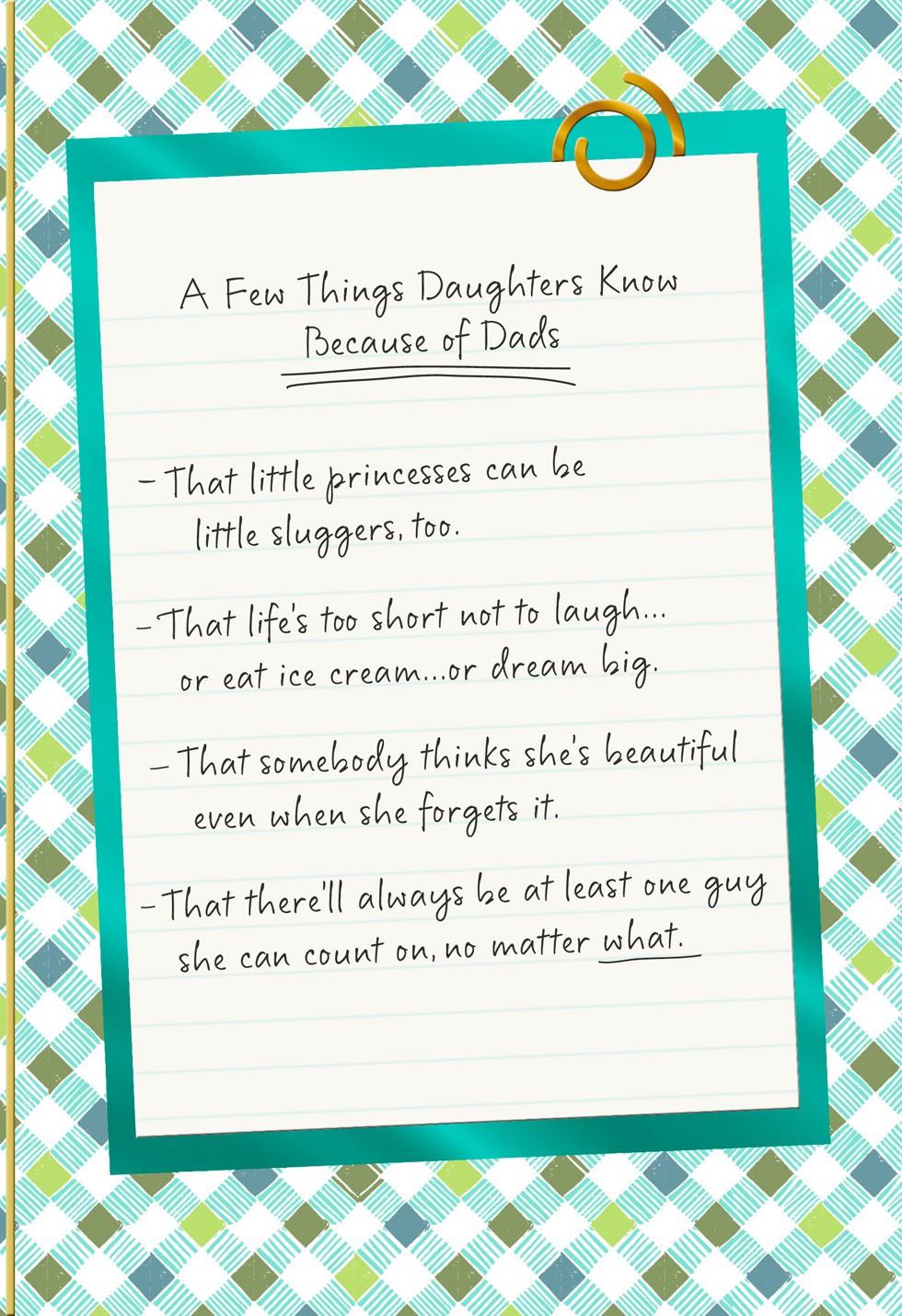 fathers day cards from daughters