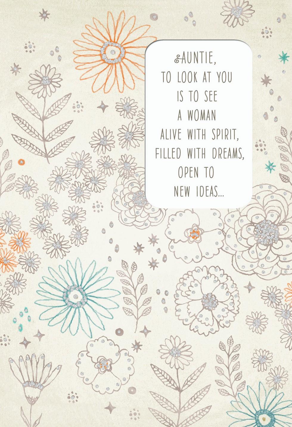 for an admired aunt on mother s day card greeting cards hallmark mothers day card