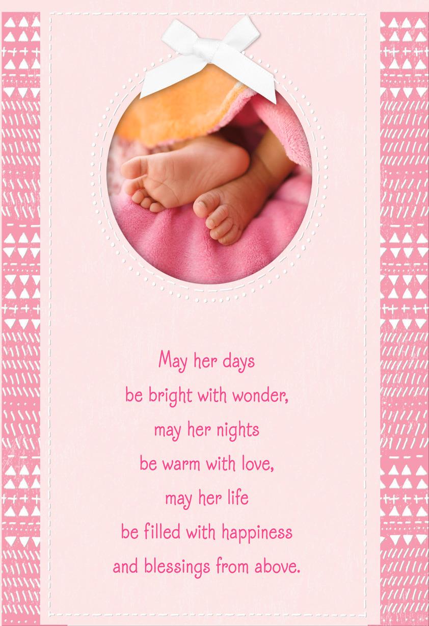 cards for new baby girl