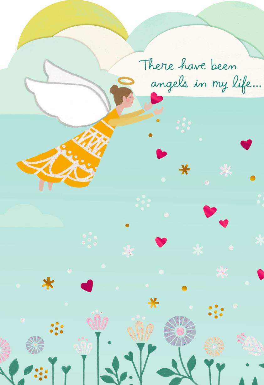 my guardian angel thank you card greeting cards hallmark wedding business card