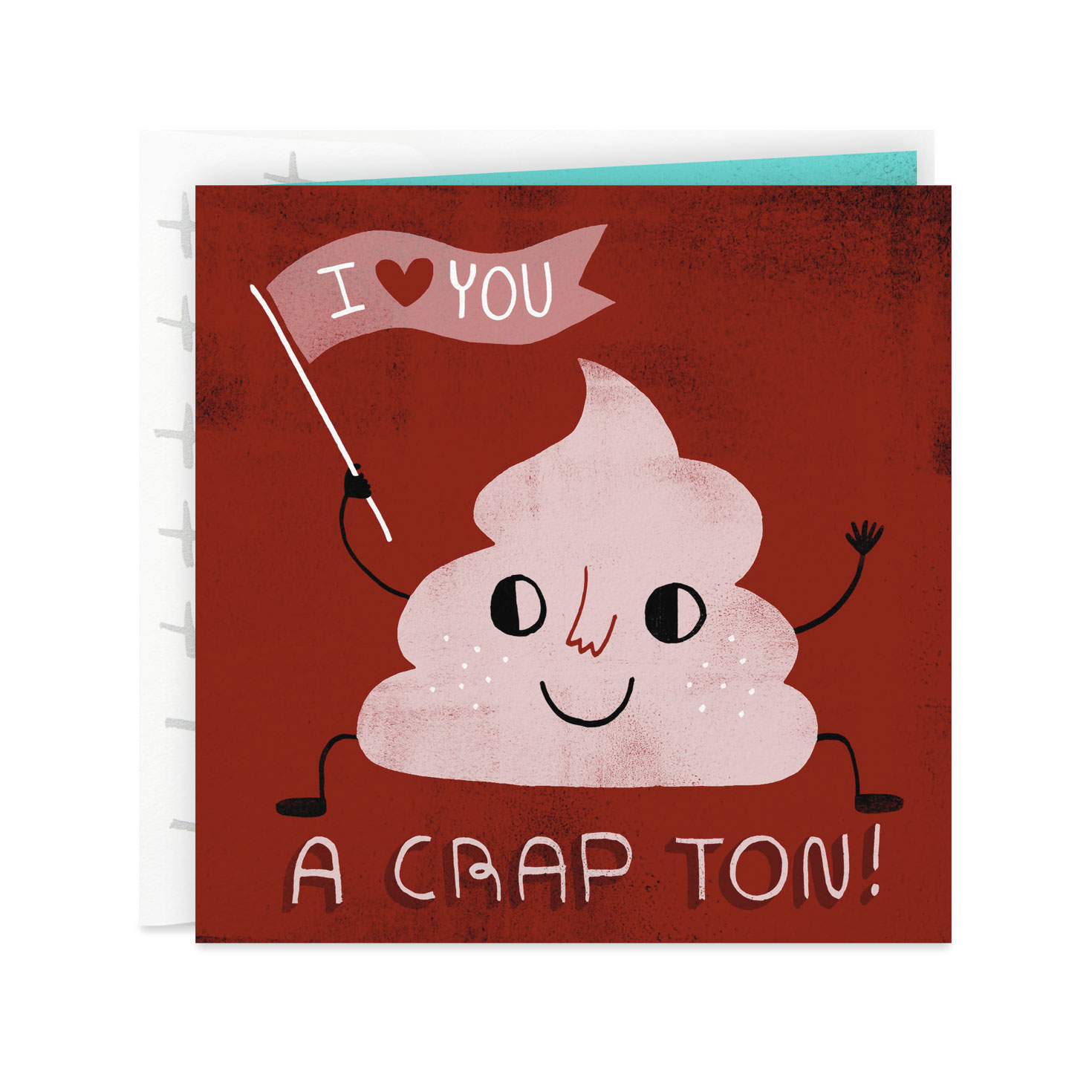 I Heart You a Crap Ton Funny Love Card - Greeting Cards - Hallmark