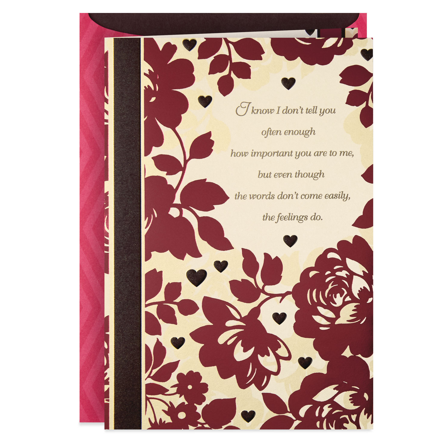 feel my love romantic valentine's day card greeting