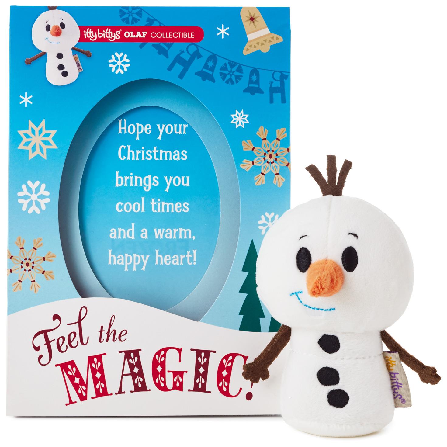 itty bittys® disney frozen olaf christmas card with