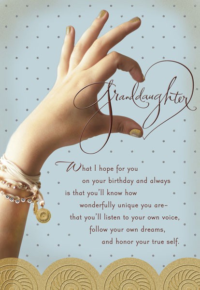 follow your dreams granddaughter birthday card greeting cards