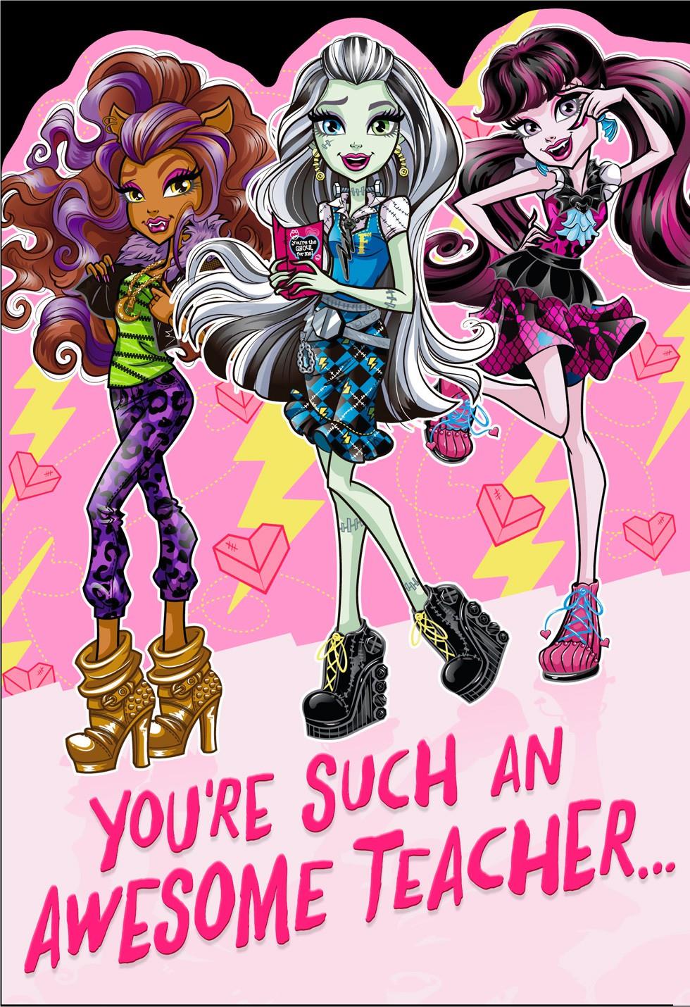 monster high teachers