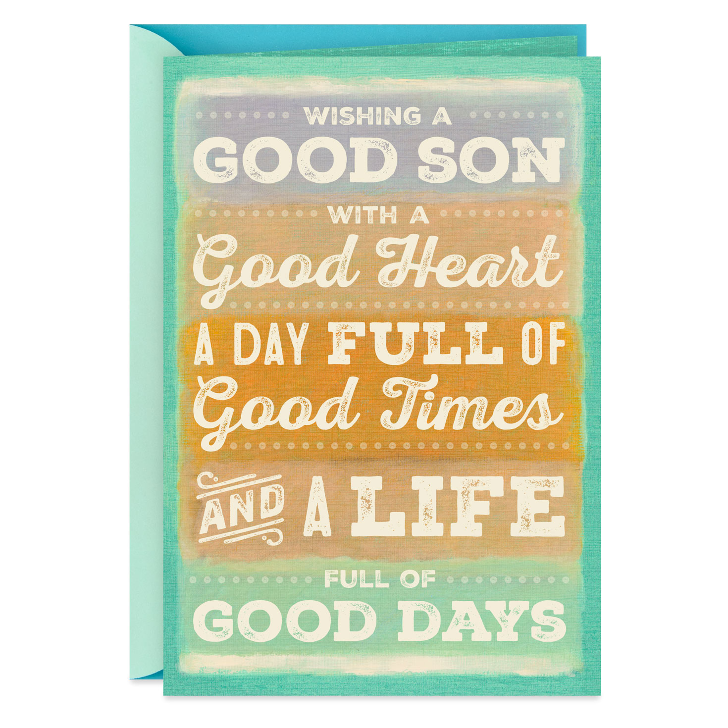 Son First Holy Communion Card ~ Nice Quality Card By Wishing Well