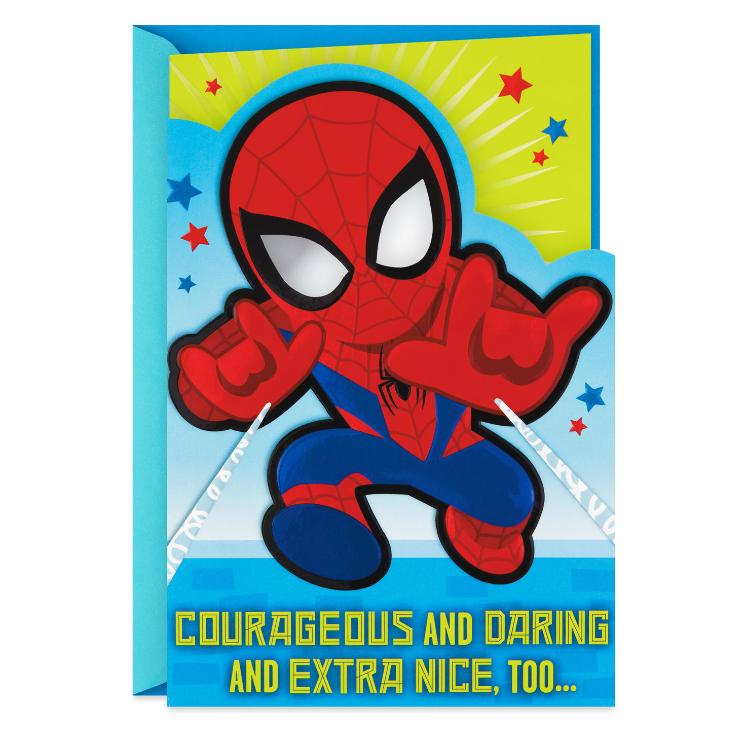 SPIDERMAN Son Sister Brother Daughter Personalised Birthday Card Niece