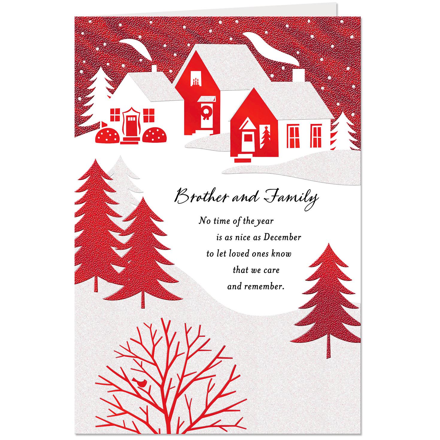 Christmas love card Girlfriend Christmas card Cute ...