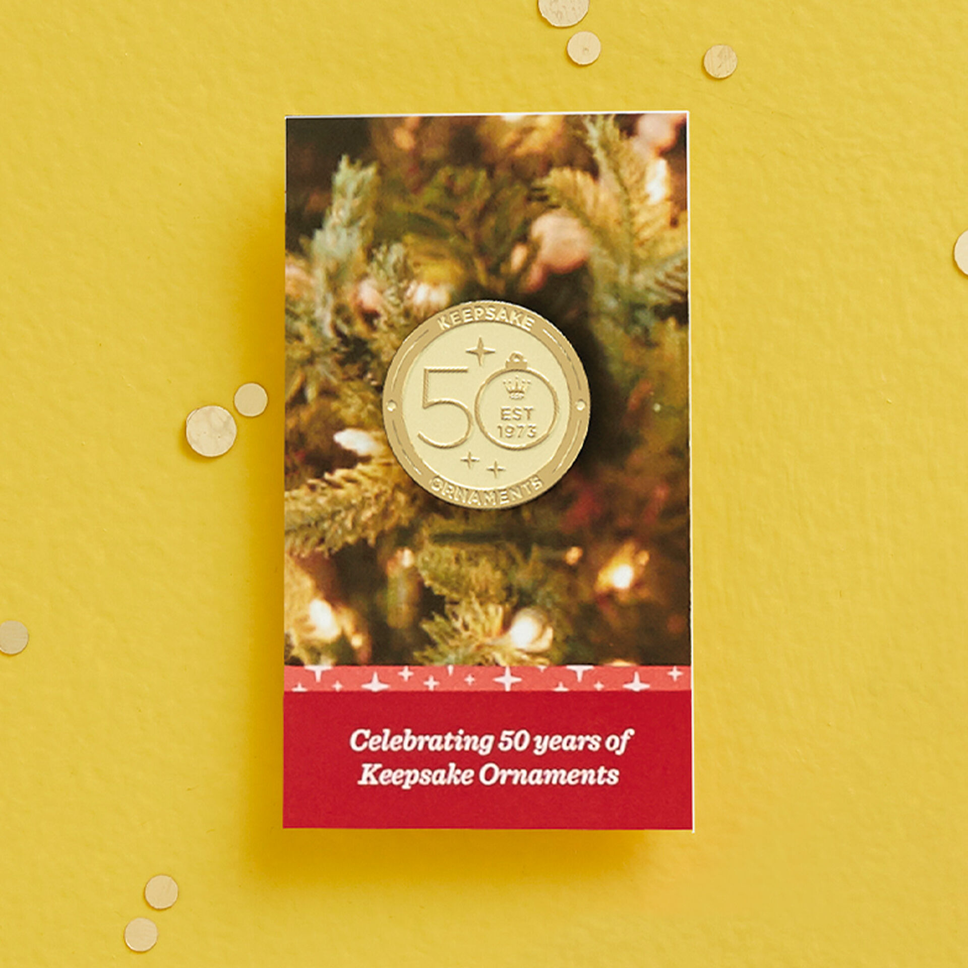 Keepsake Ornaments 50th Anniversary Pin