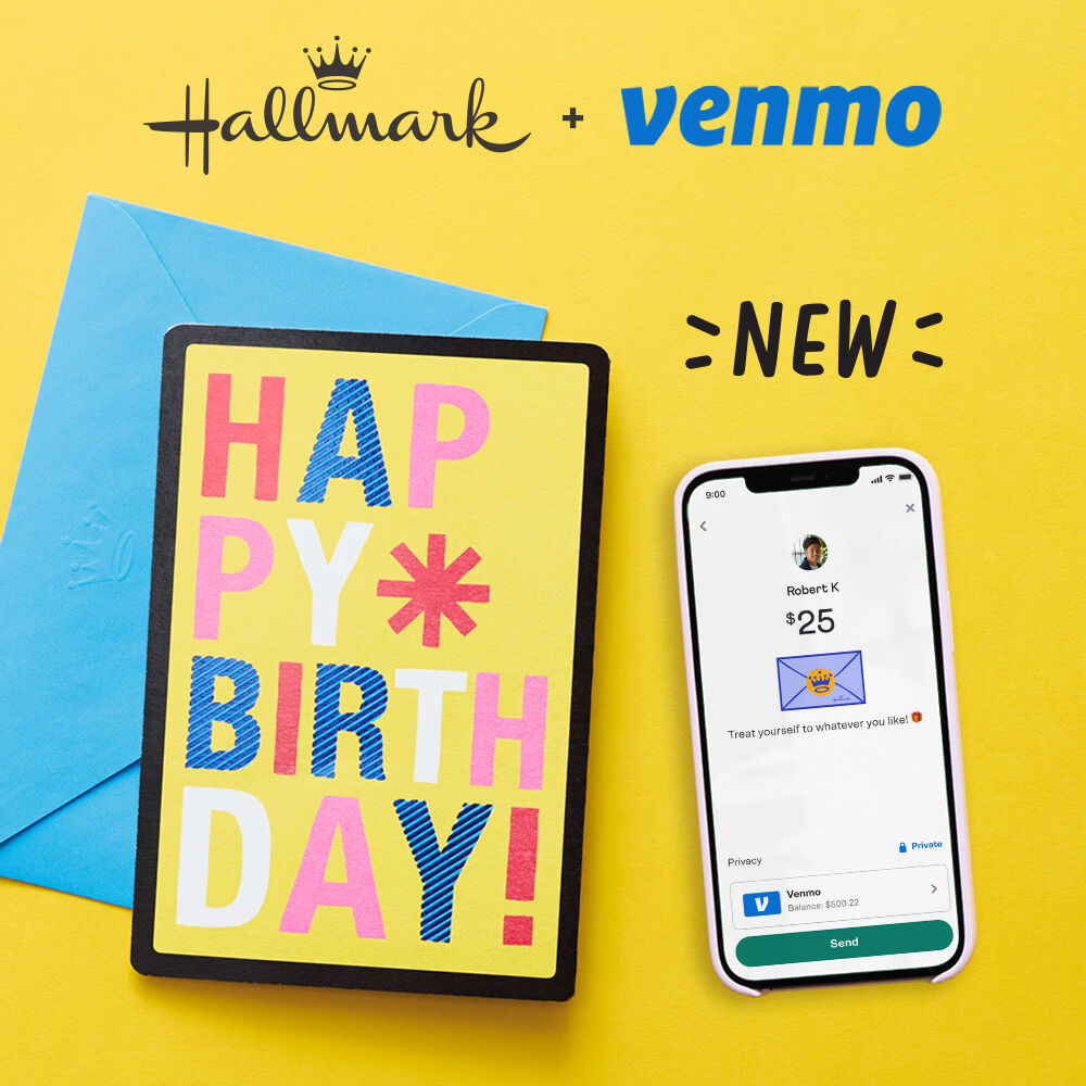 Hallmark + Venmo: An easy way to give a little extra