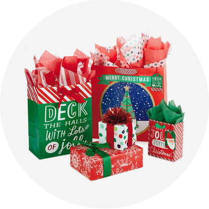 christmas gift wrap hallmark
