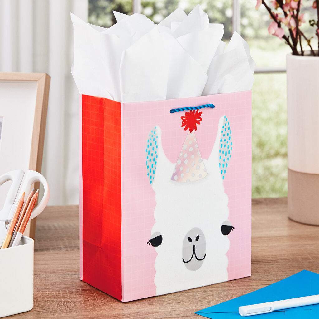 Birthday Themed 3-D Character Gift Bags 10"X13"