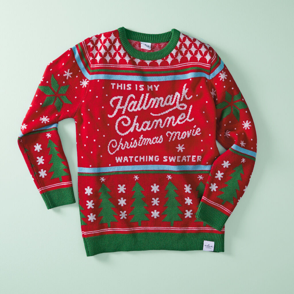hallmark channel watching sweatshirt