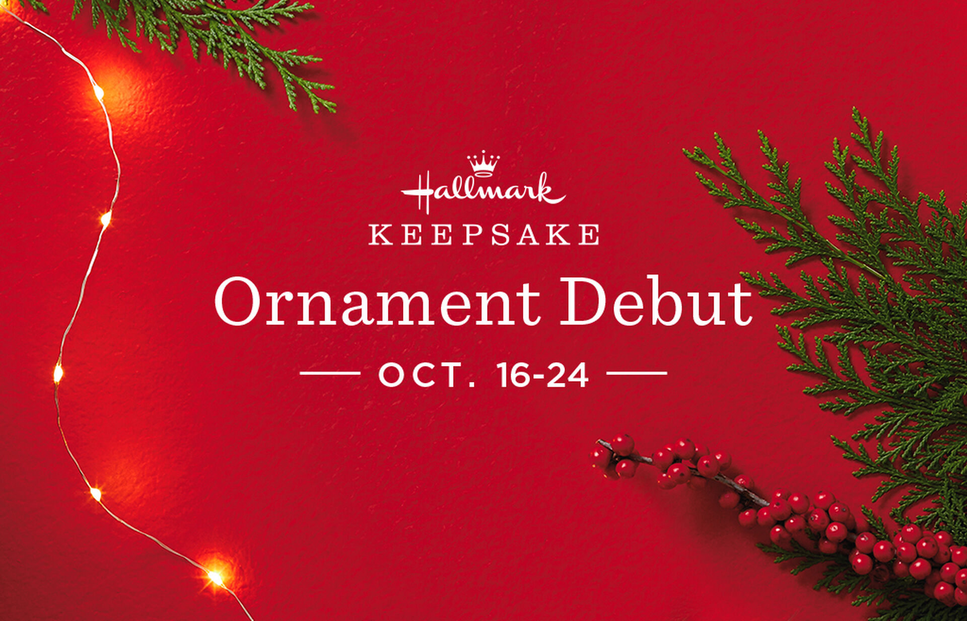 Keepsake Ornament Events Hallmark
