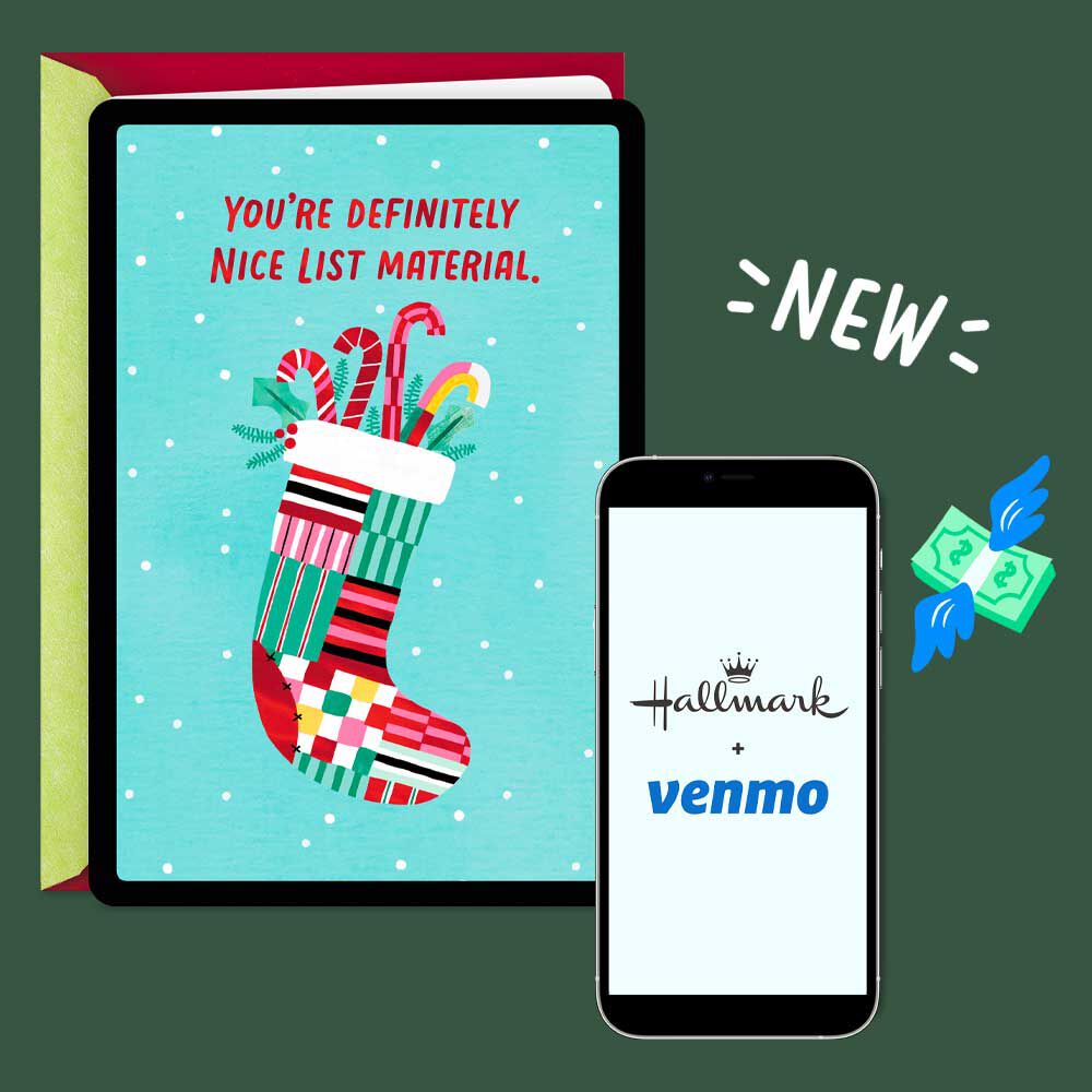Hallmark + Venmo: An easy way to give a little extra