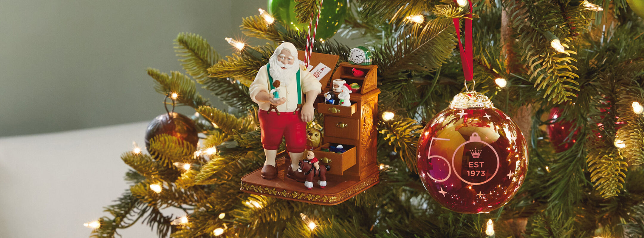 Hallmark Ornamento Natalizio In Cartone A Forma Di Zabaione - Decorazione Albero 2024 - Regalo Collezionisti - 3