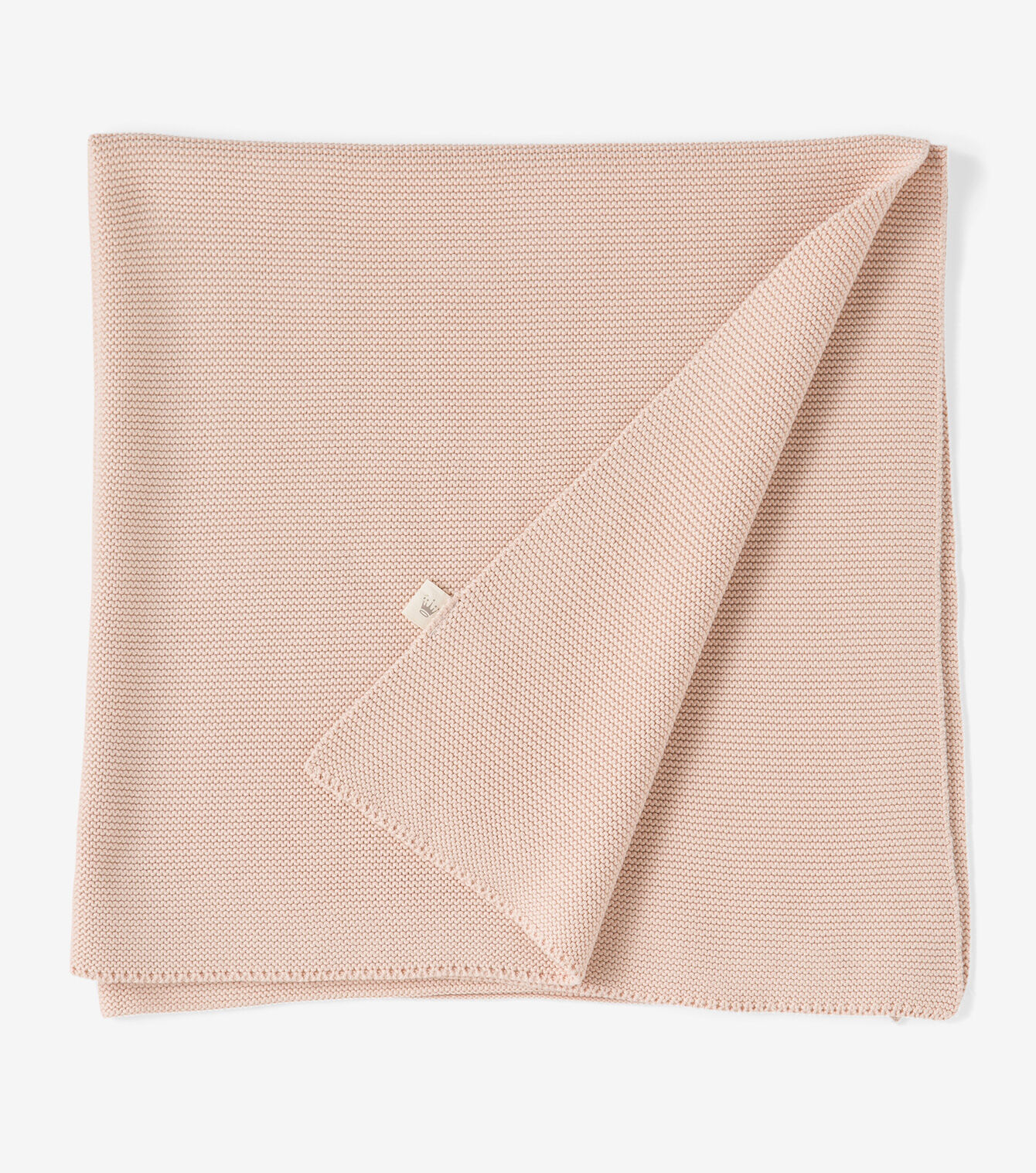 Lilette Heart Open Knit Blanket - Pink main image 1