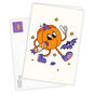 Retro Groovy Pumpkin Custom Halloween Card, , large image number 2
