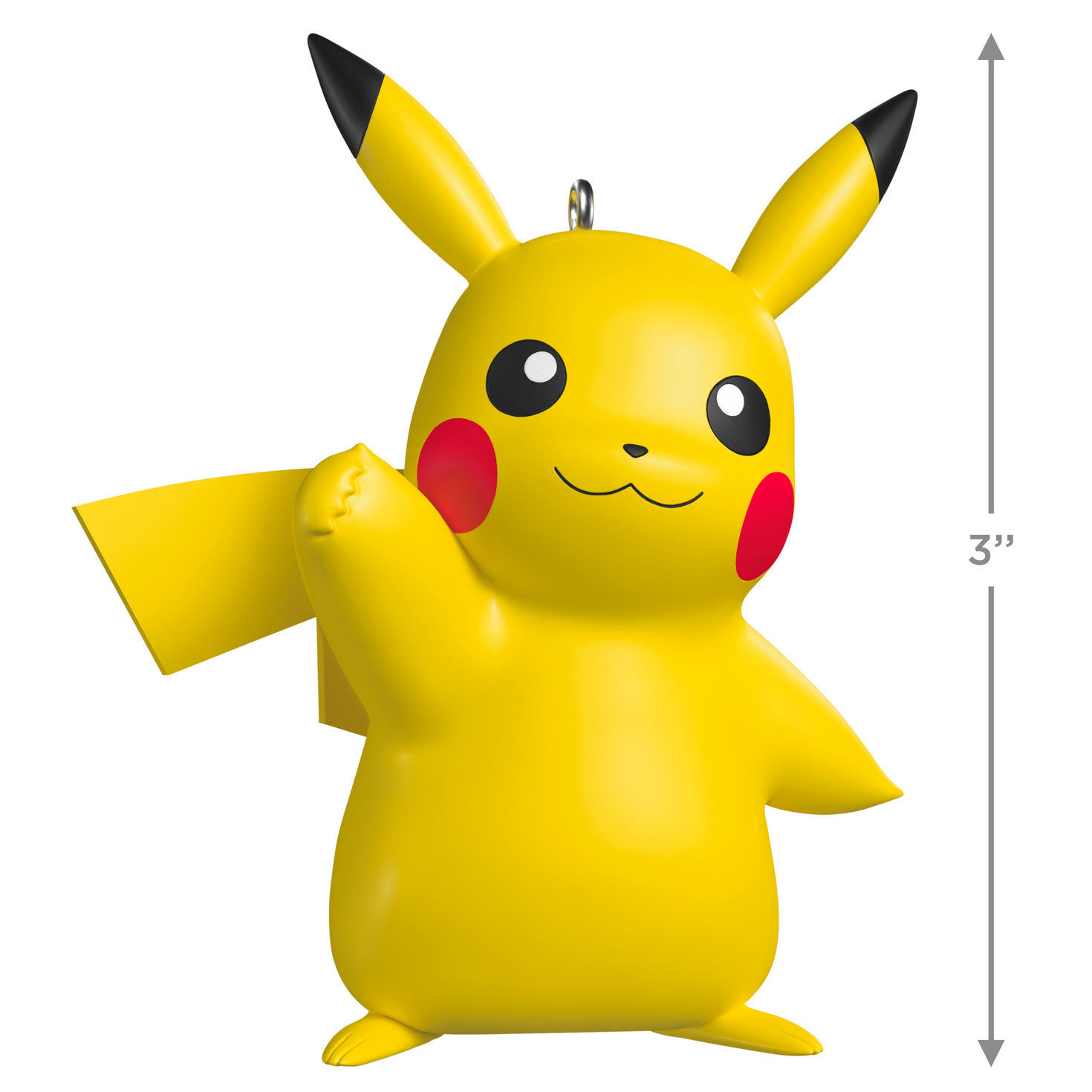 Pok&eacute;mon Pikachu Keepsake Ornament measurement image number 3