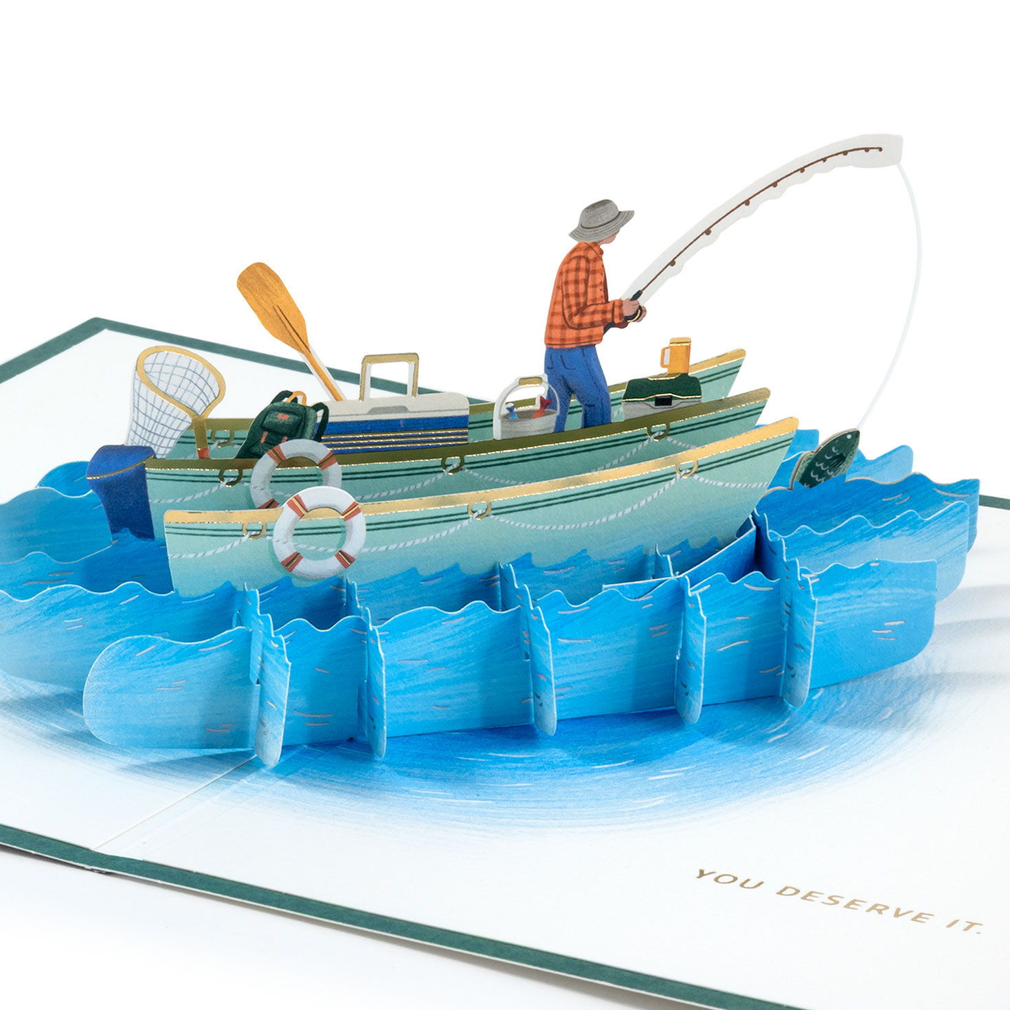 Reel Nice Day Pop-Up Father's Day Card