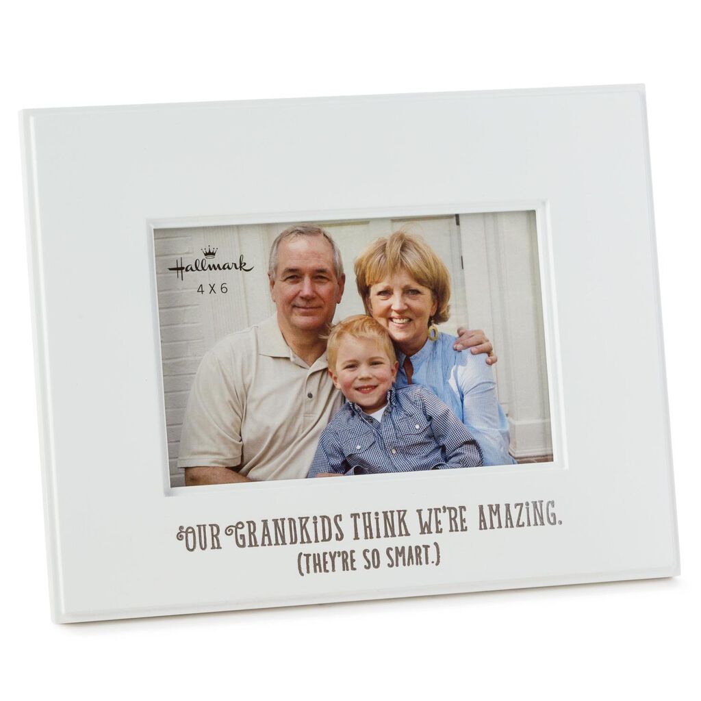 amazing grandparents wood picture frame 4x6 picture frames hallmark