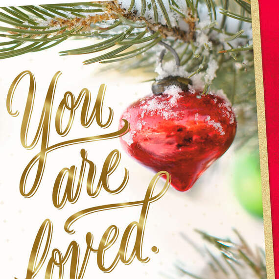 You Are Loved Christmas Card, , large image number 4