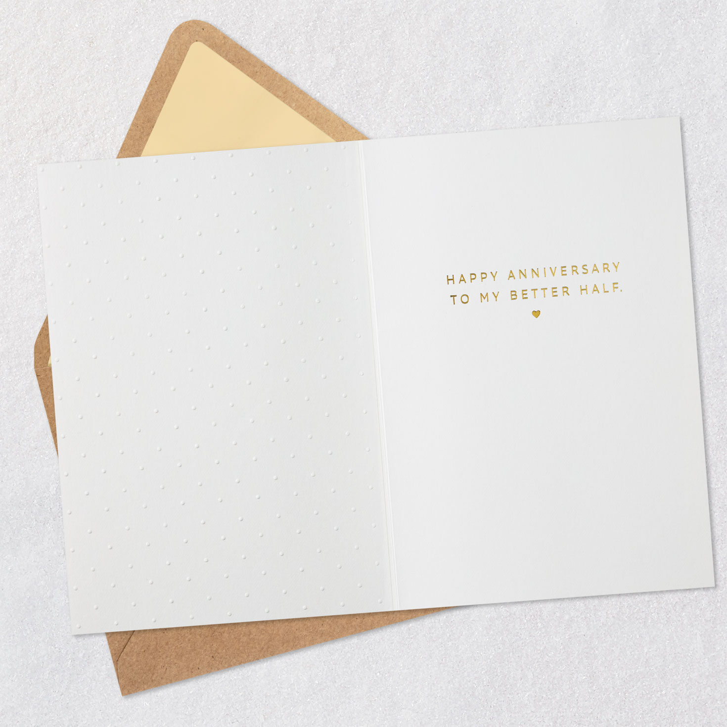 Peanut Butter and Jelly Sandwich Anniversary Card Open card with envelope image number 3