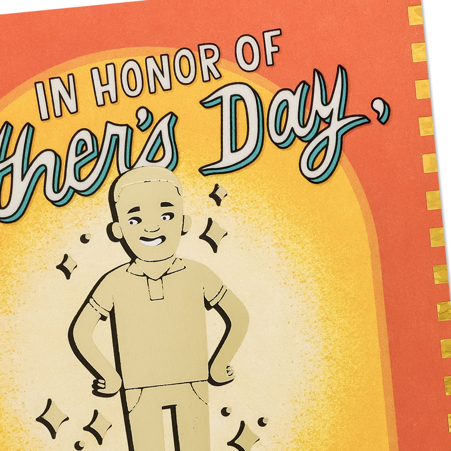 World's Best Dad Trophy Funny Father's Day Card Card Front Detail image number 4